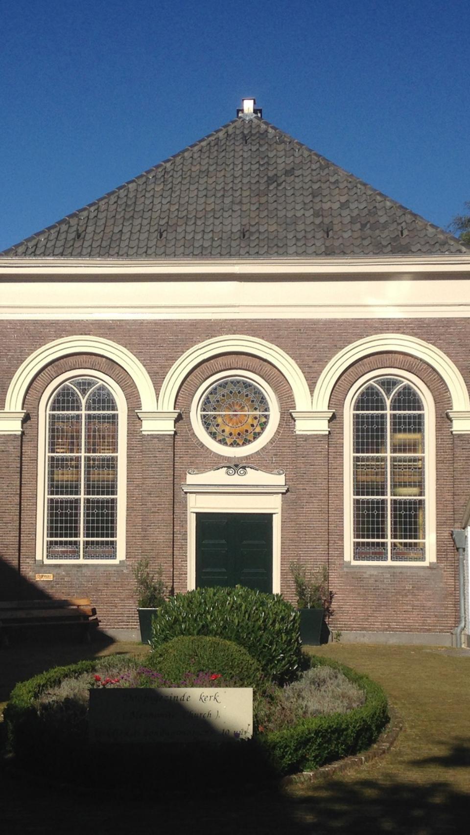 Buitenaanzicht doopsgezinde kerk Alkmaar